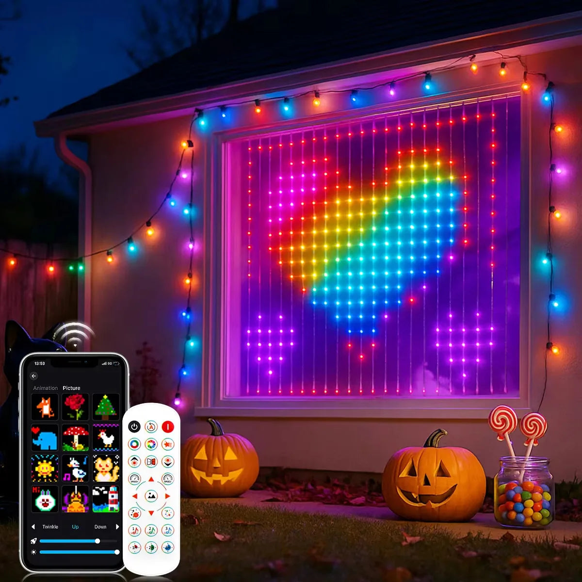 Colourwave Curtain Lights