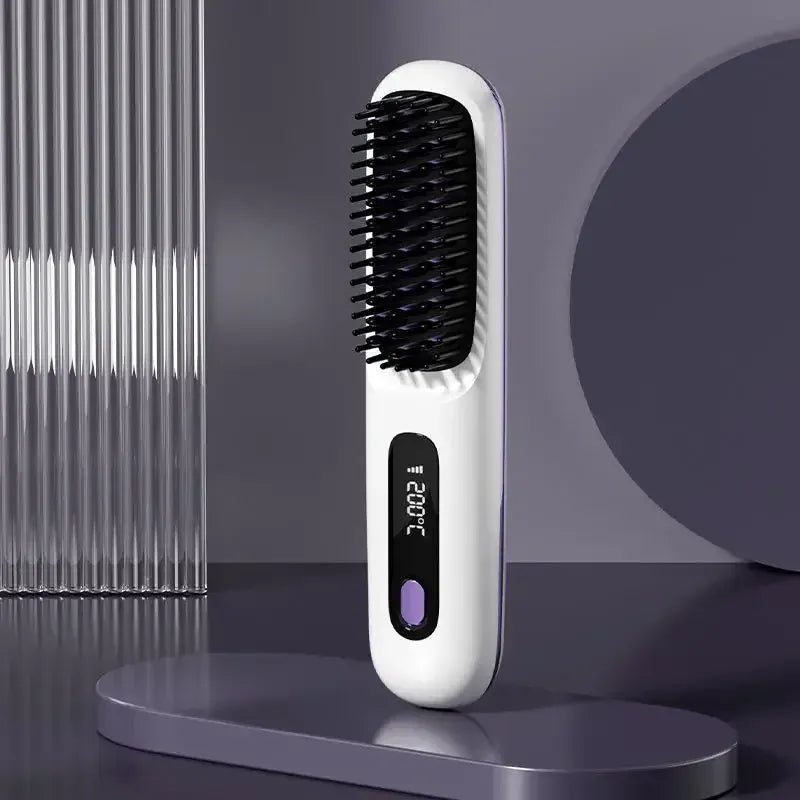 SilkNova Glissara Cordless Hair Straightener | Ceramic & Ionic Portable Hair Styler