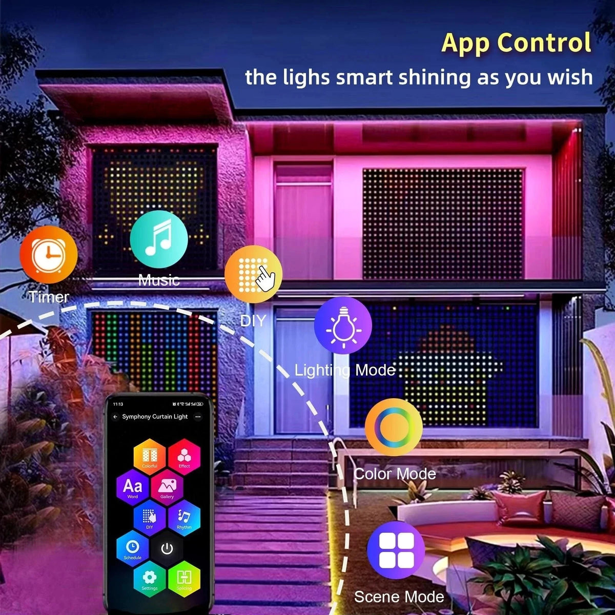 Smart Pattern Curtain
