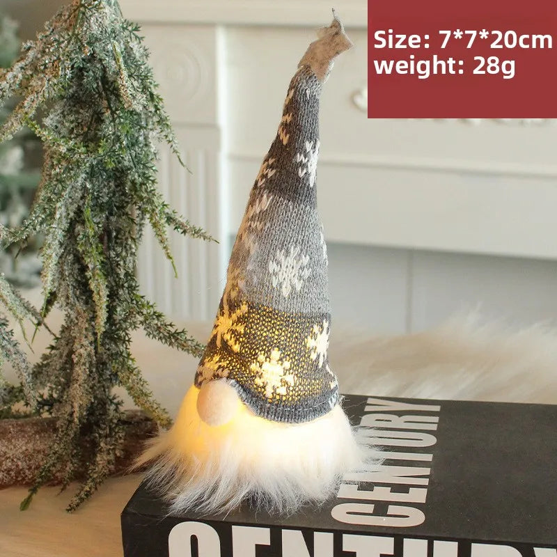 Glowing Christmas Gnome - B