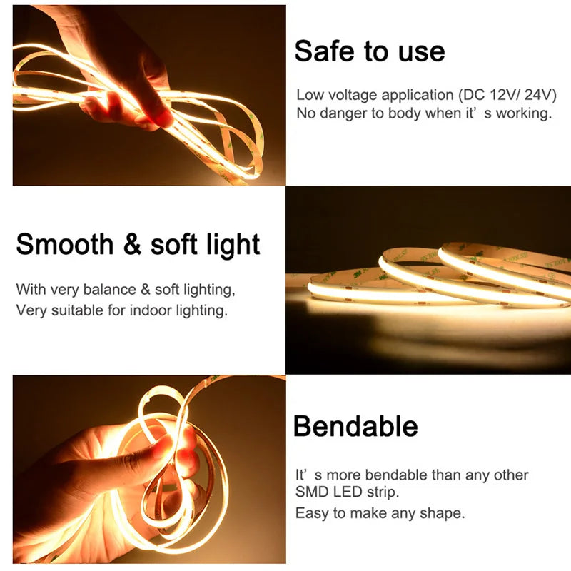 Flexible COB LED Strip