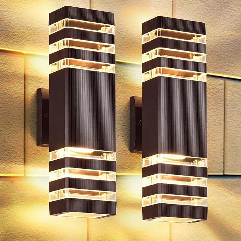 LumiArc LED Outdoor Wall Light [2 pack]