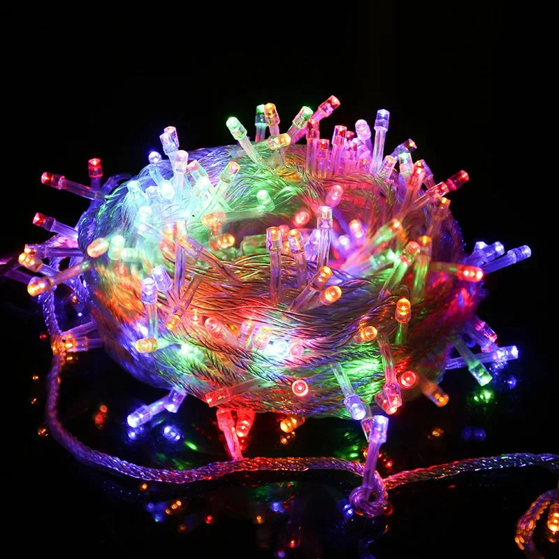 Long Outdoor Fairy Lights - multi / 100m(800leds)