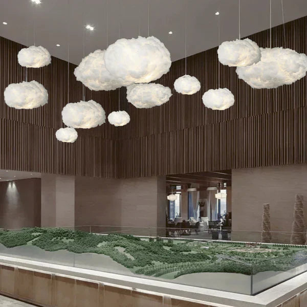 CloudAura LED Ceiling Lamp | Soft Cloud Light for Bedroom & Home Décor
