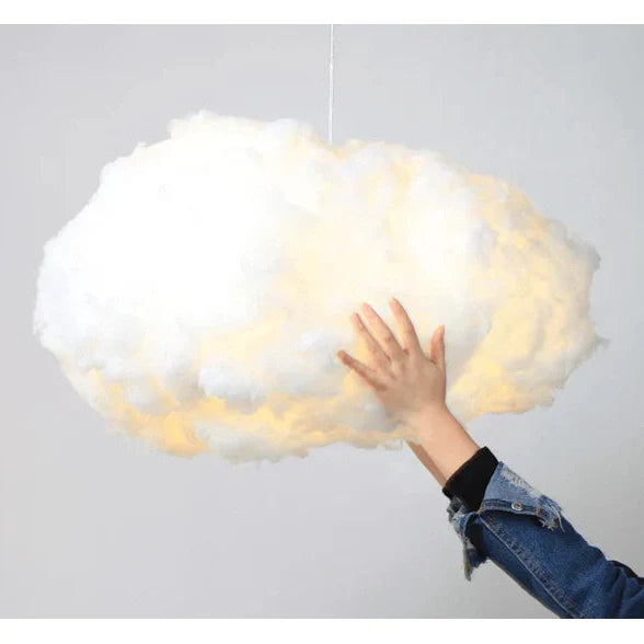 CloudAura LED Ceiling Lamp | Soft Cloud Light for Bedroom & Home Décor