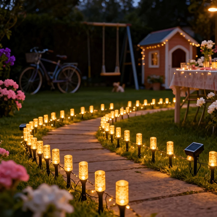Solar Bubble Garden Lights