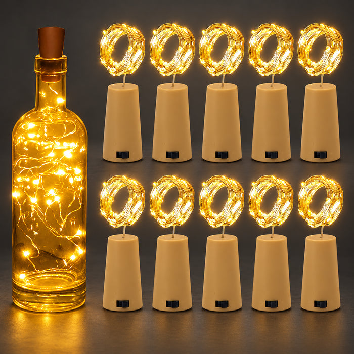 Wine Bottle Cork Lights