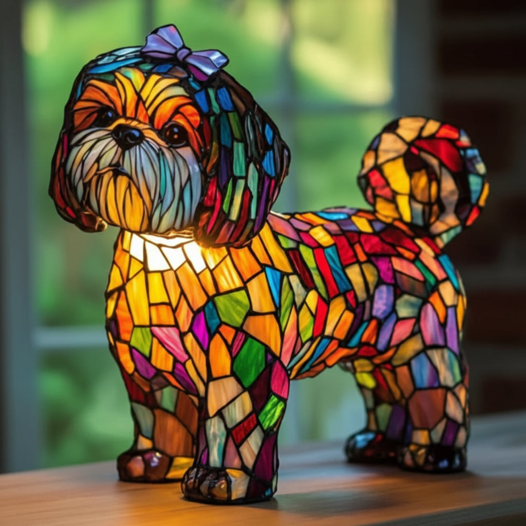 PawGlow LED Dog Night Lamp | Usb Dog Breed Light
