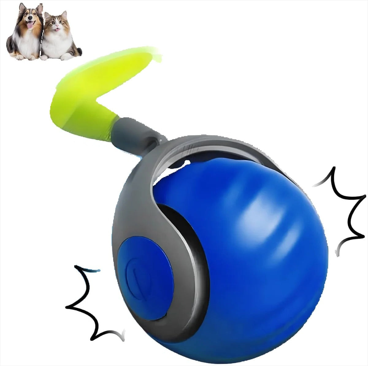 Smart Interactive Pet Toy Ball – Automatic Motion Ball for Cats & Dogs