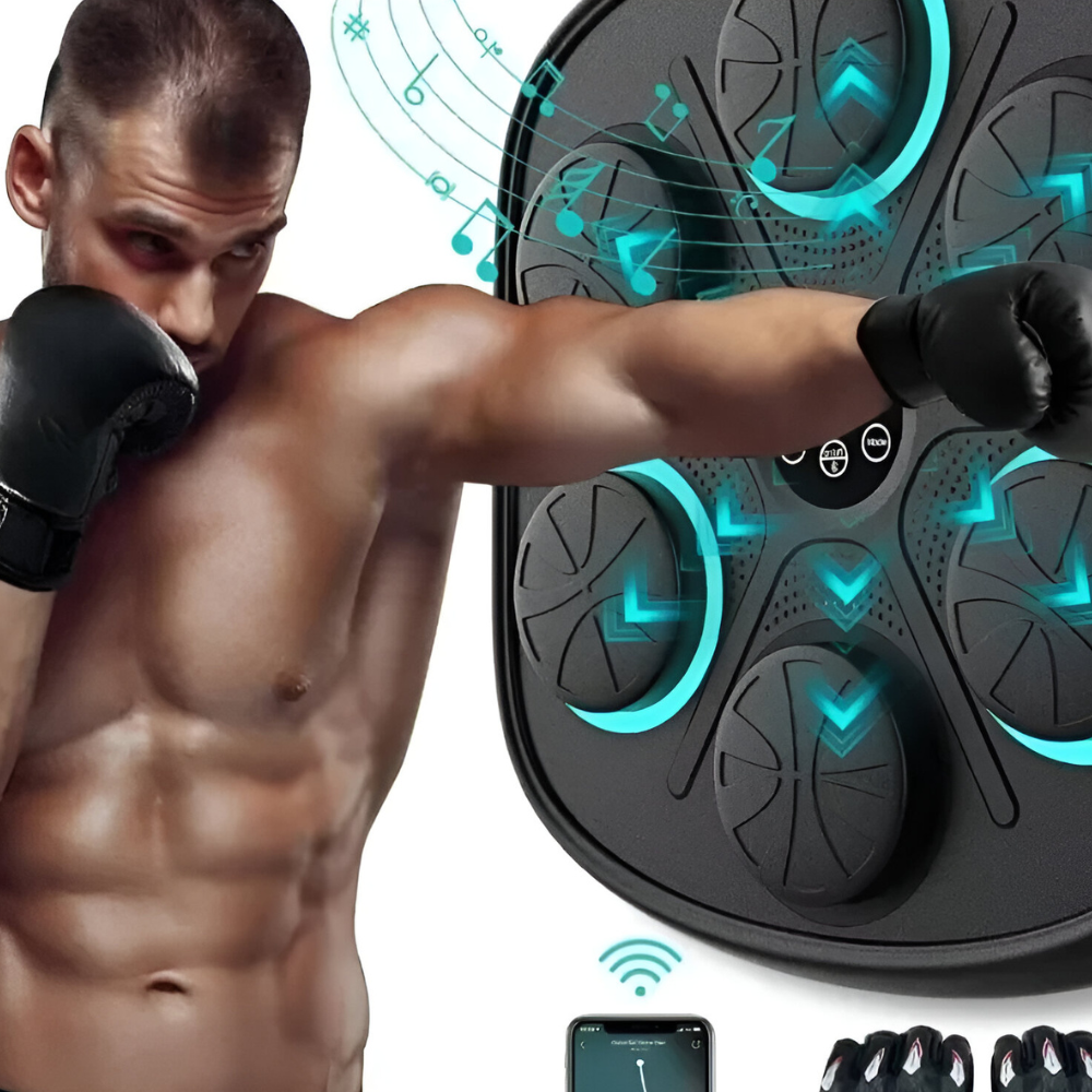 Smart Music Boxing Machine Wall Mounted Training Device
