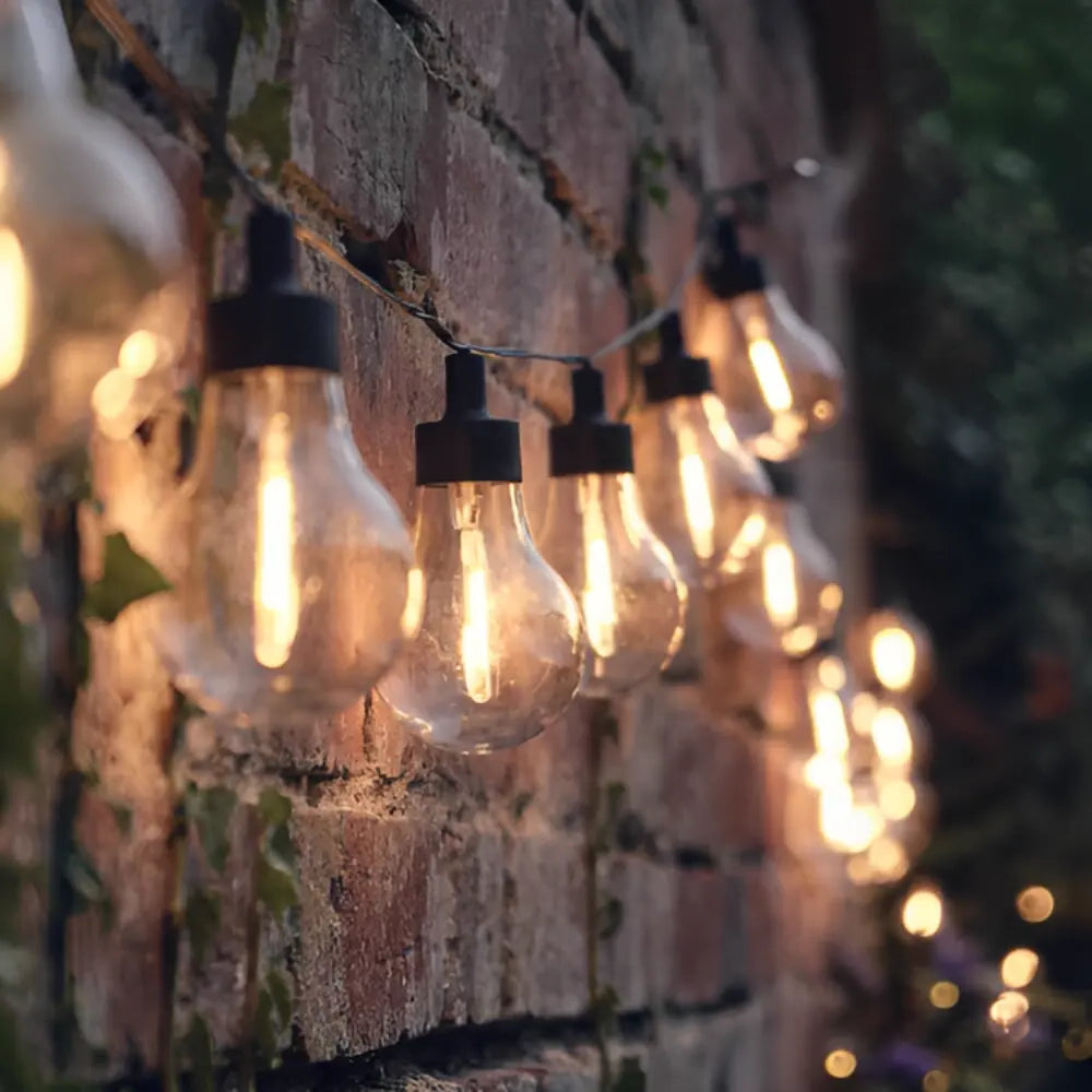 Solar Powered Fairy Lights – Outdoor LED String Lights