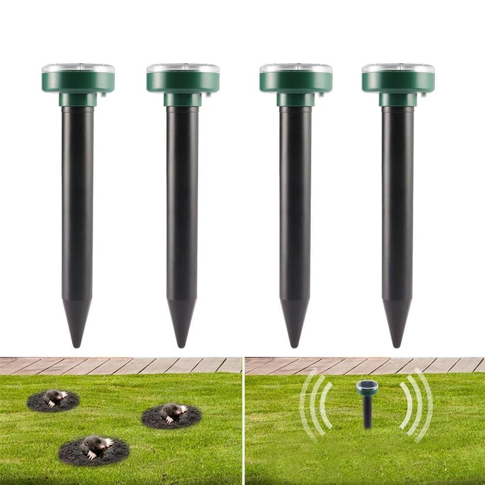Solar Ultrasonic Pest Repeller – 4-Pack Eco-Friendly Outdoor Defense


