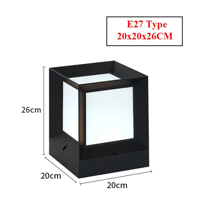 LumiGate Outdoor Standing Lamp | Modern LED Gate & Driveway Light