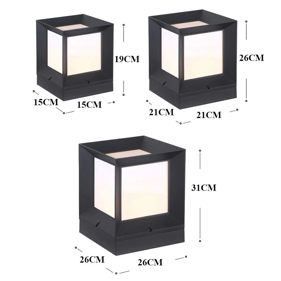 LumiGate Outdoor Standing Lamp | Modern LED Gate & Driveway Light