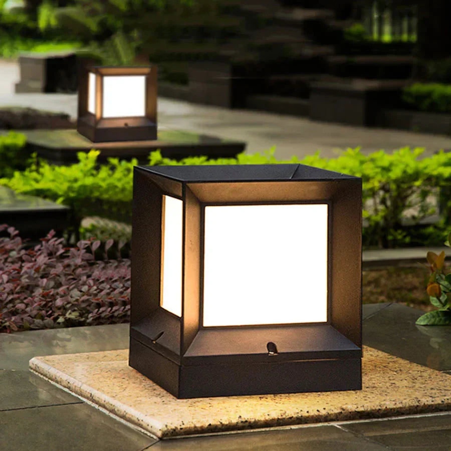 LumiGate Outdoor Standing Lamp | Modern LED Gate & Driveway Light