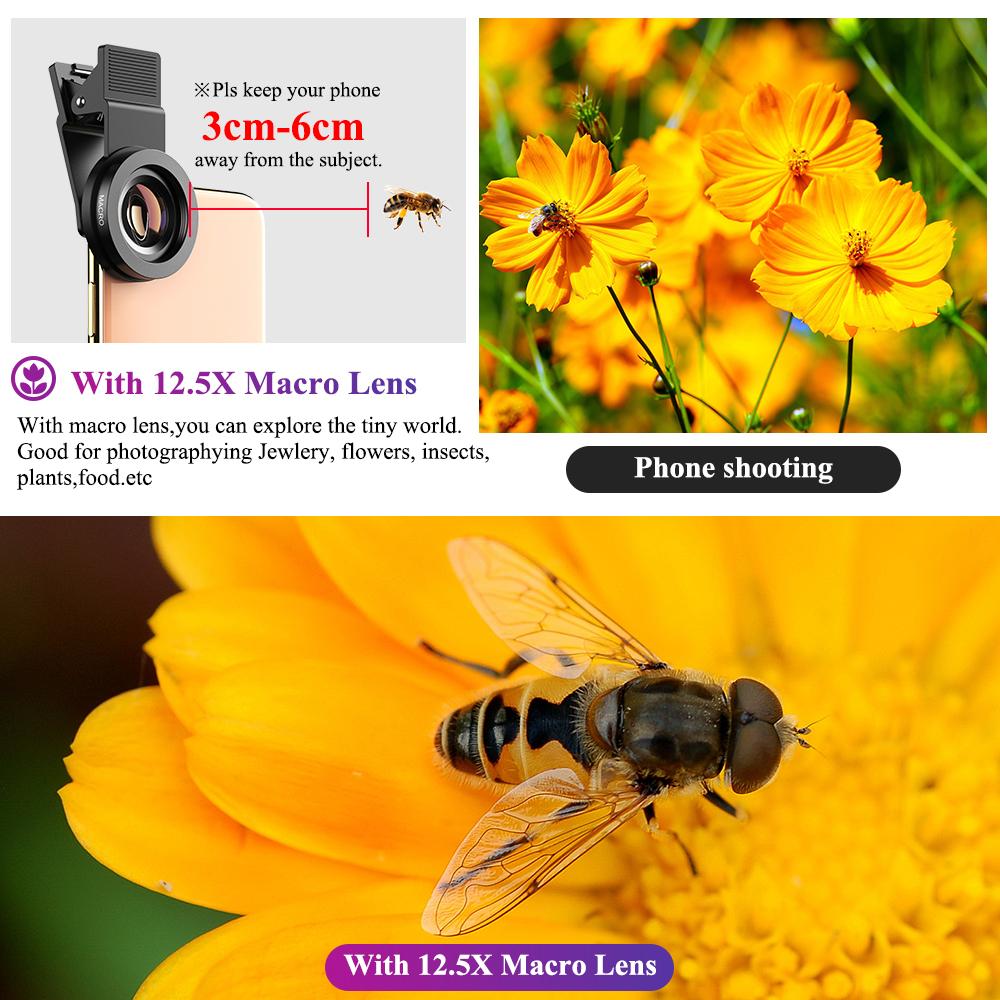 0.45x Wide Angle & 12.5x Macro Lens Kit