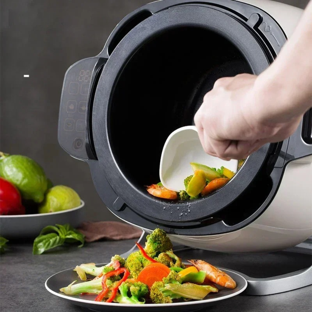 2000W Electric Deep Fryer 6L Non-Stick Wok