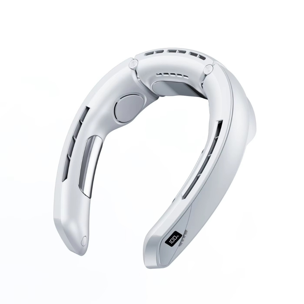 Portable Neck Fan 100 Speeds Rechargeable Cooling Device
