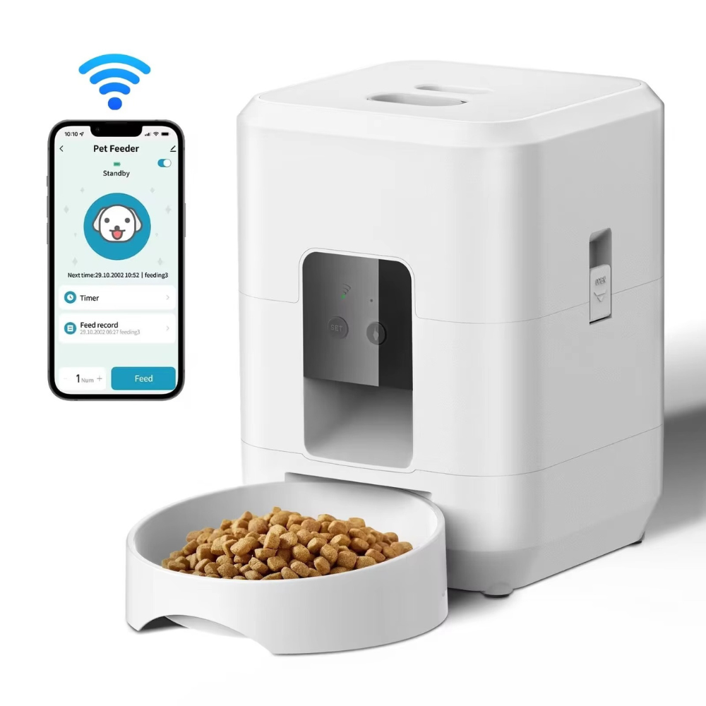 Automatic Cat Feeder Smart Pet Dispenser with Camera