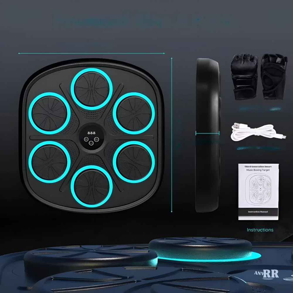 Smart Music Boxing Machine Wall Mounted Training Device