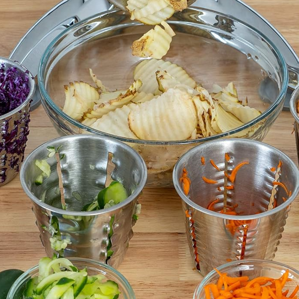 MaxPrep Vegetable Chopper Stainless Steel Quick Cutter