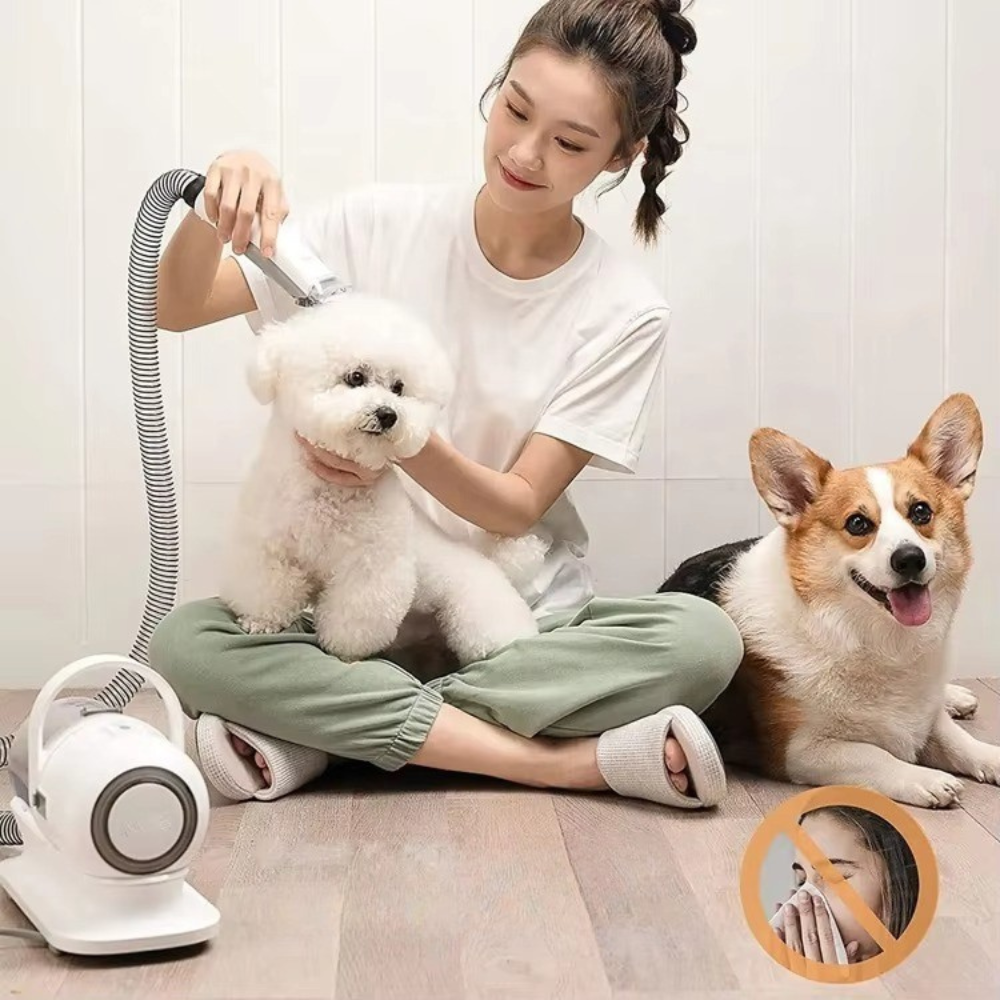Pet Grooming Kit Vacuum Cleaner for Dogs and Cats