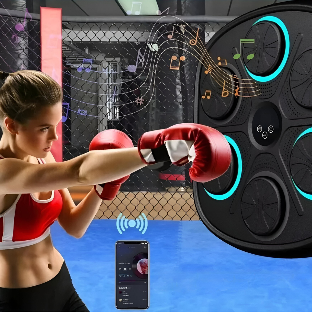 Smart Music Boxing Machine Wall Mounted Training Device