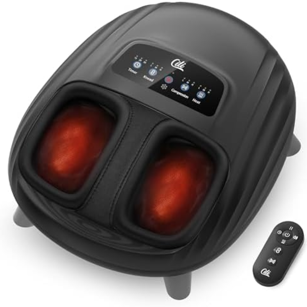Shiatsu Foot Massager with Heat and Remote