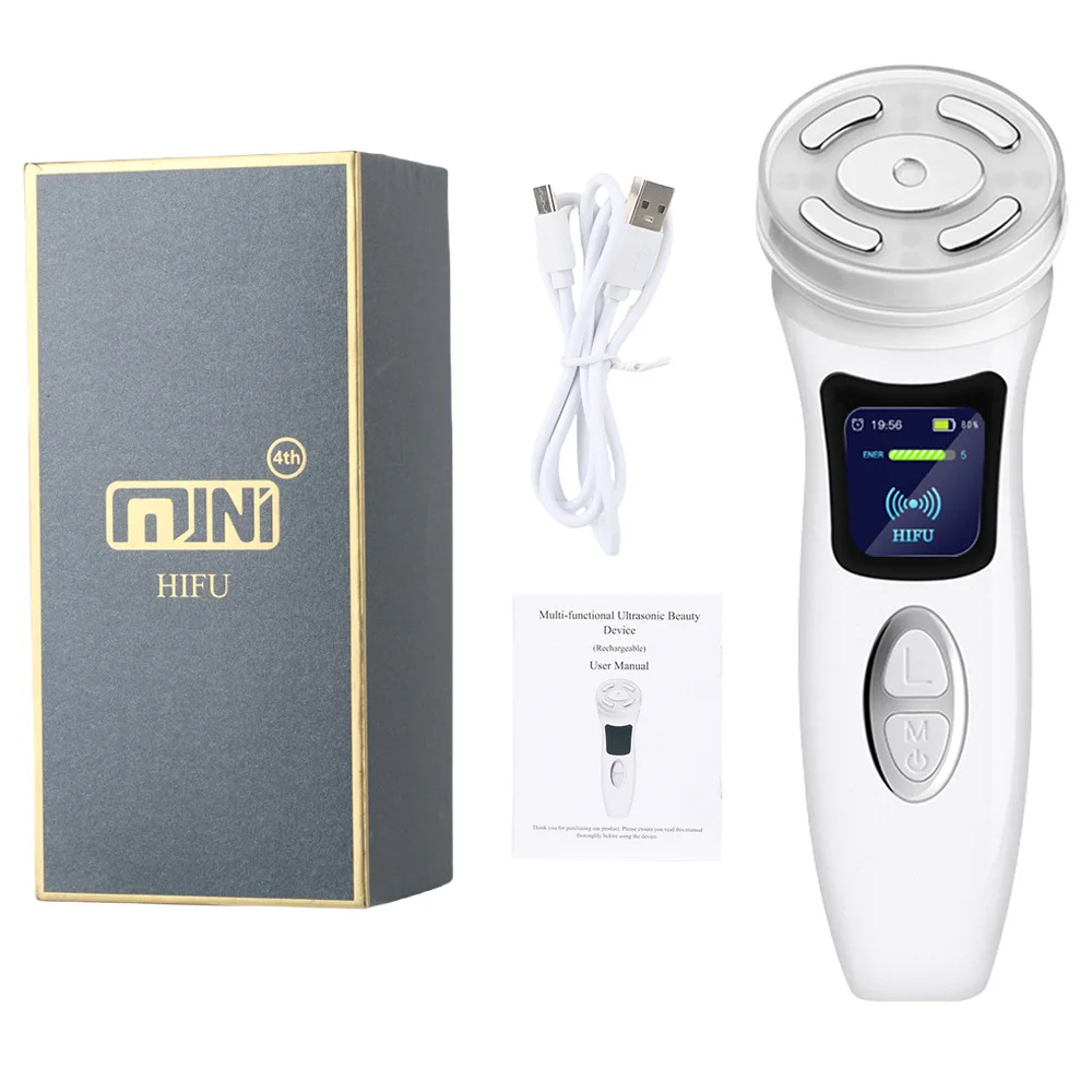 4 in 1 Mini HIFU Ultrasound Lifting Device