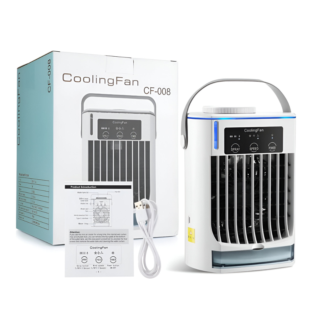 Mini Air Cooler Portable USB Cold Water Fan