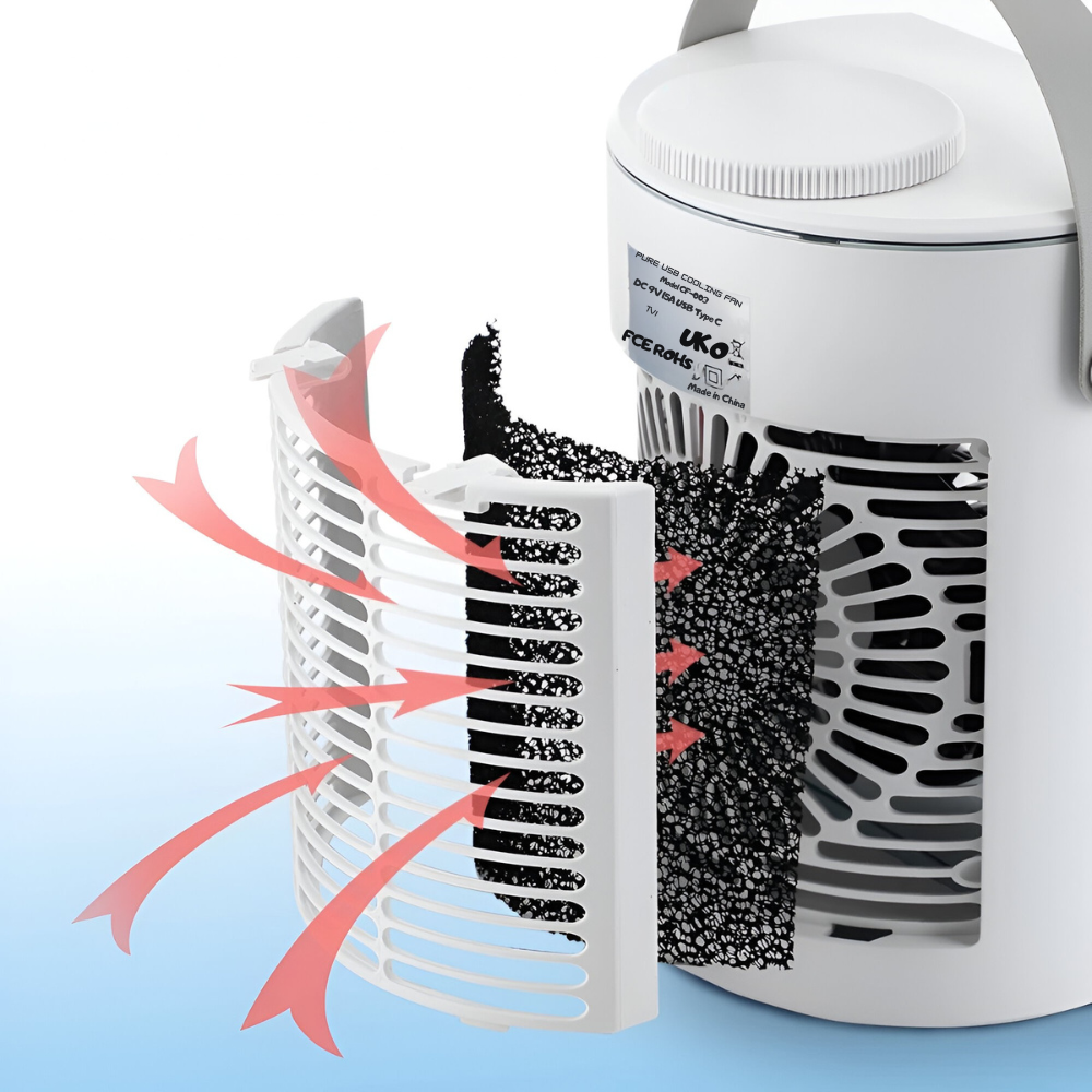 Mini Air Cooler Portable USB Cold Water Fan