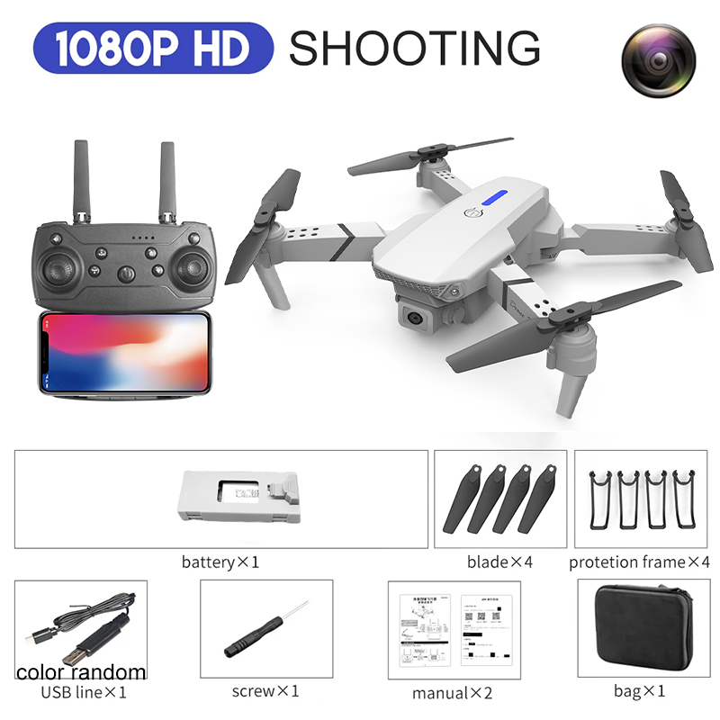 Foldable 4K Camera RC Drone with WiFi FPV & Altitude Hold