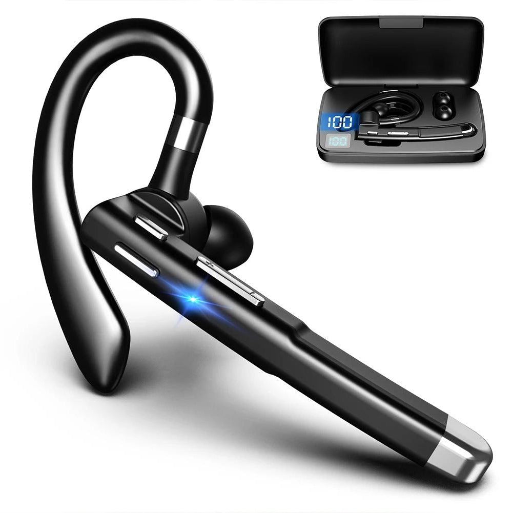 Wireless Bluetooth 5.1 Business Headset with Noise Reduction


