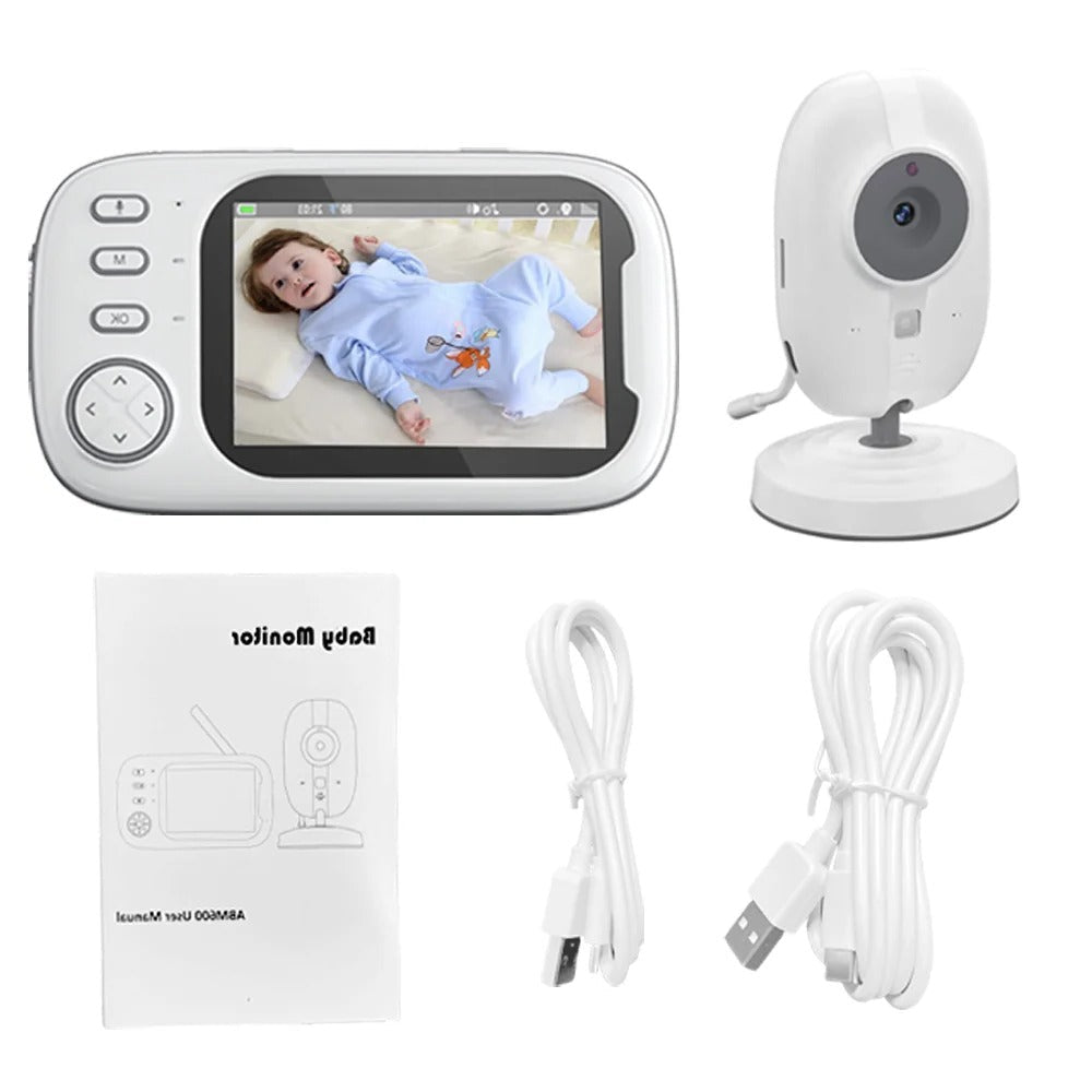 Wireless Video Baby Monitor – Night Vision & 2-Way Audio