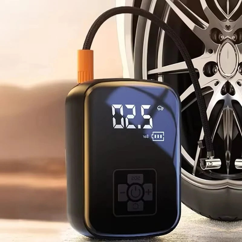 Wireless and Wired Car Tire Inflator Air Compressor