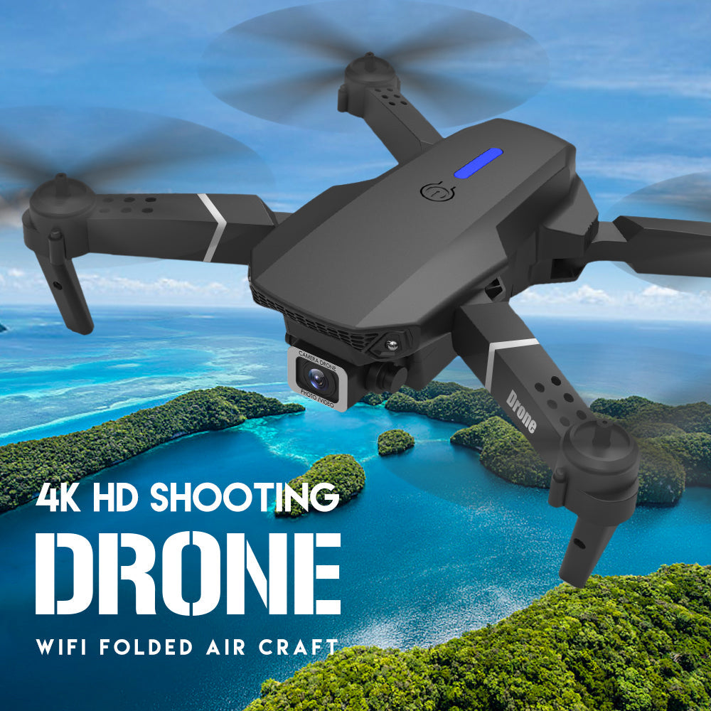 Foldable 4K Camera RC Drone with WiFi FPV & Altitude Hold
