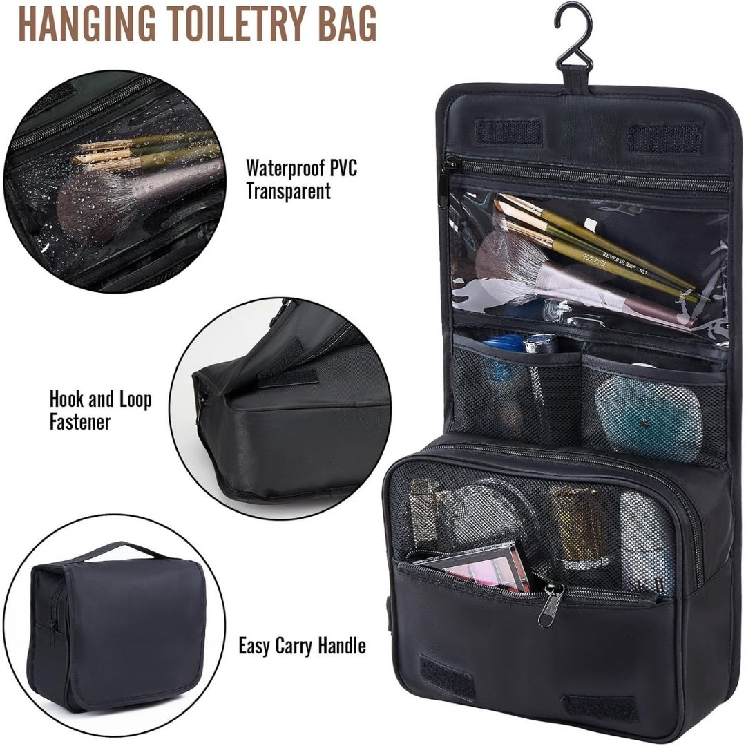 8 Piece Travel Packing Cubes Durable Space-Saving Organizers