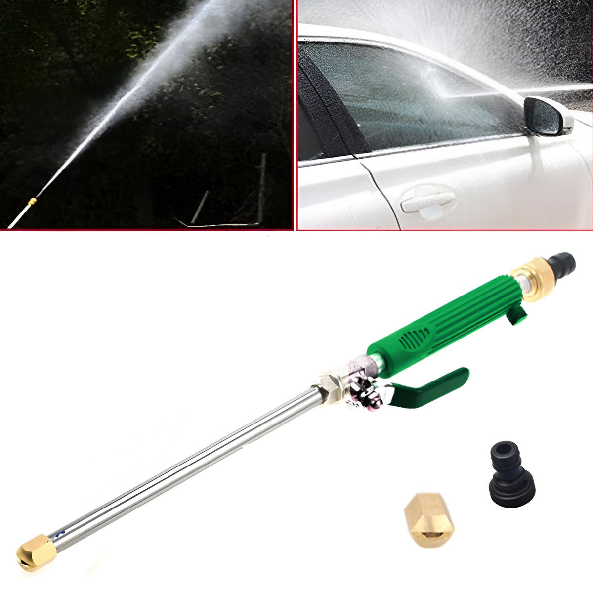 Universal Garden Hose Pressure Washer Attachment for Outdoor Cleaning