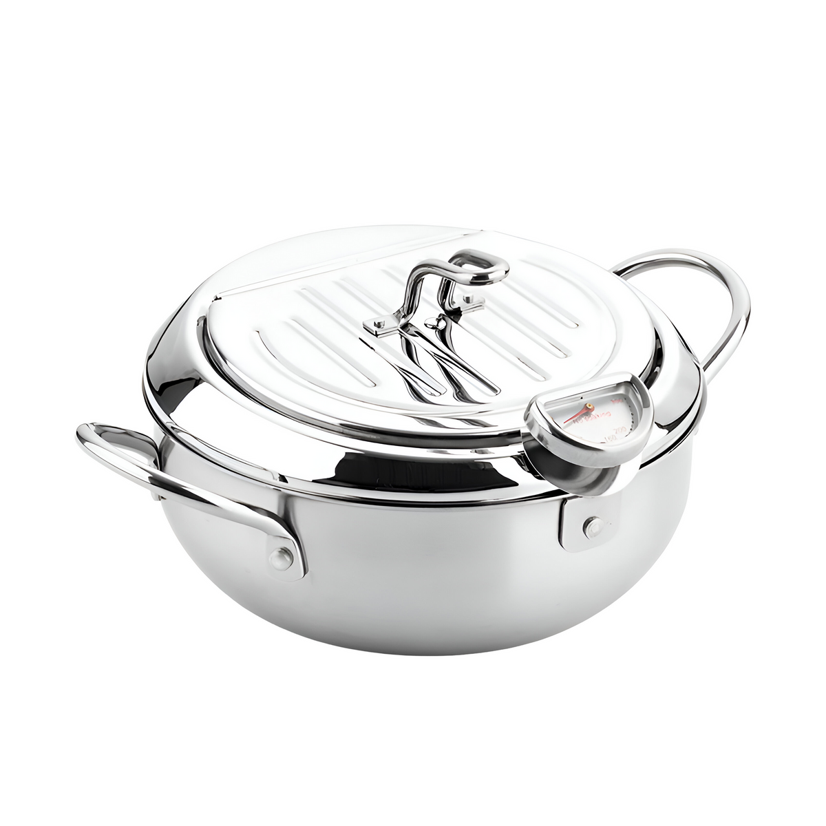 Deep Fryer Pot Heavy-Duty Non-Stick Kitchen Frying Pan