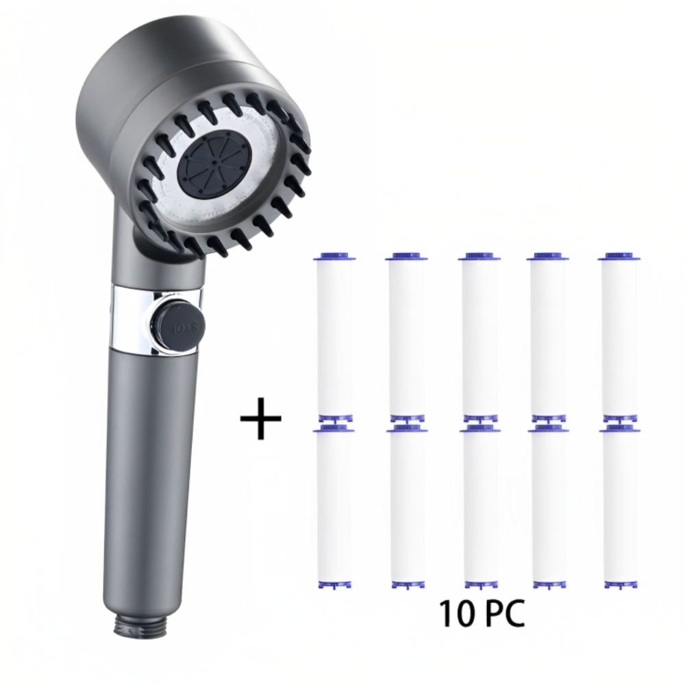 Premium Shower Head System – Multi-Function High Pressure Filter