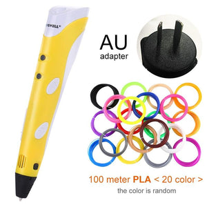 3D Electric Drawing Pen for Creative Art, Sculptures & Design