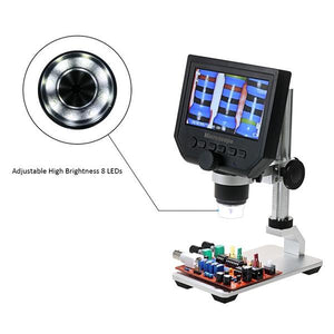 600X Portable Digital Microscope with LED Light & High Magnification