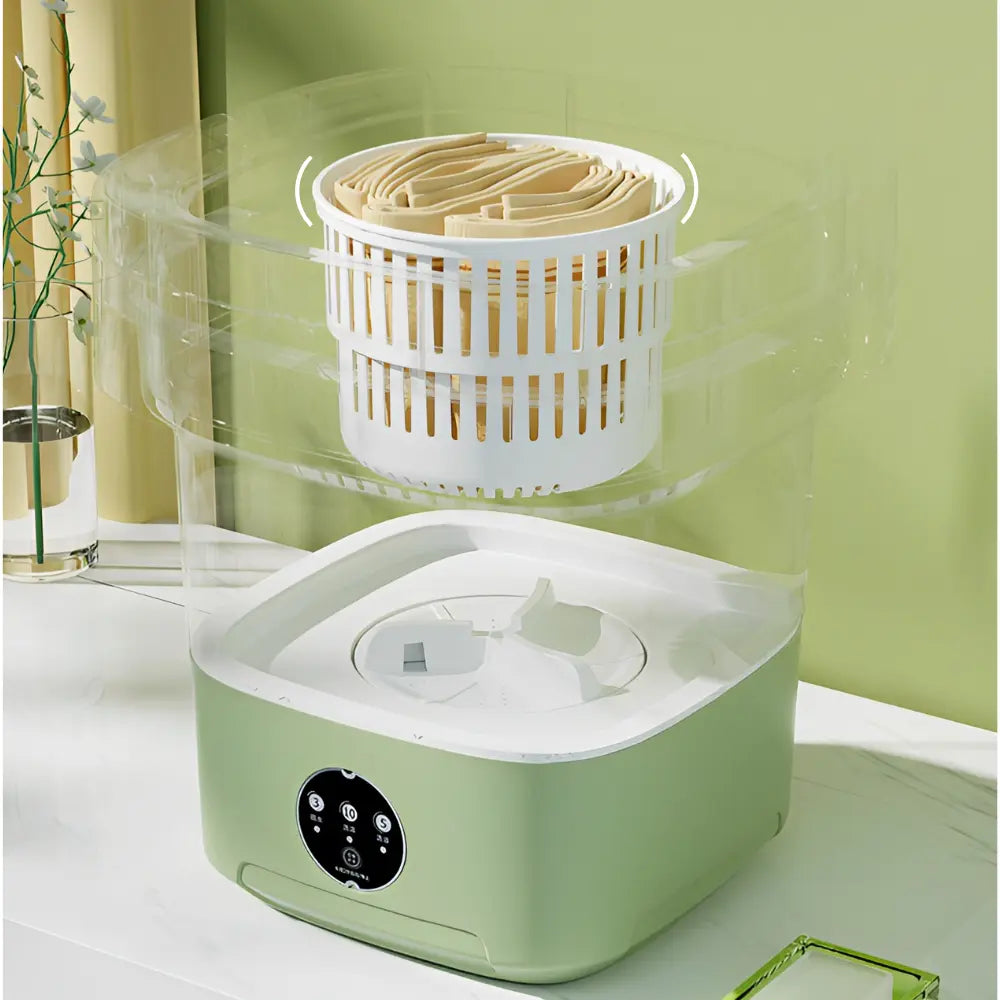 Pro Mini Washing Machine – Compact Portable Washer for Small Spaces