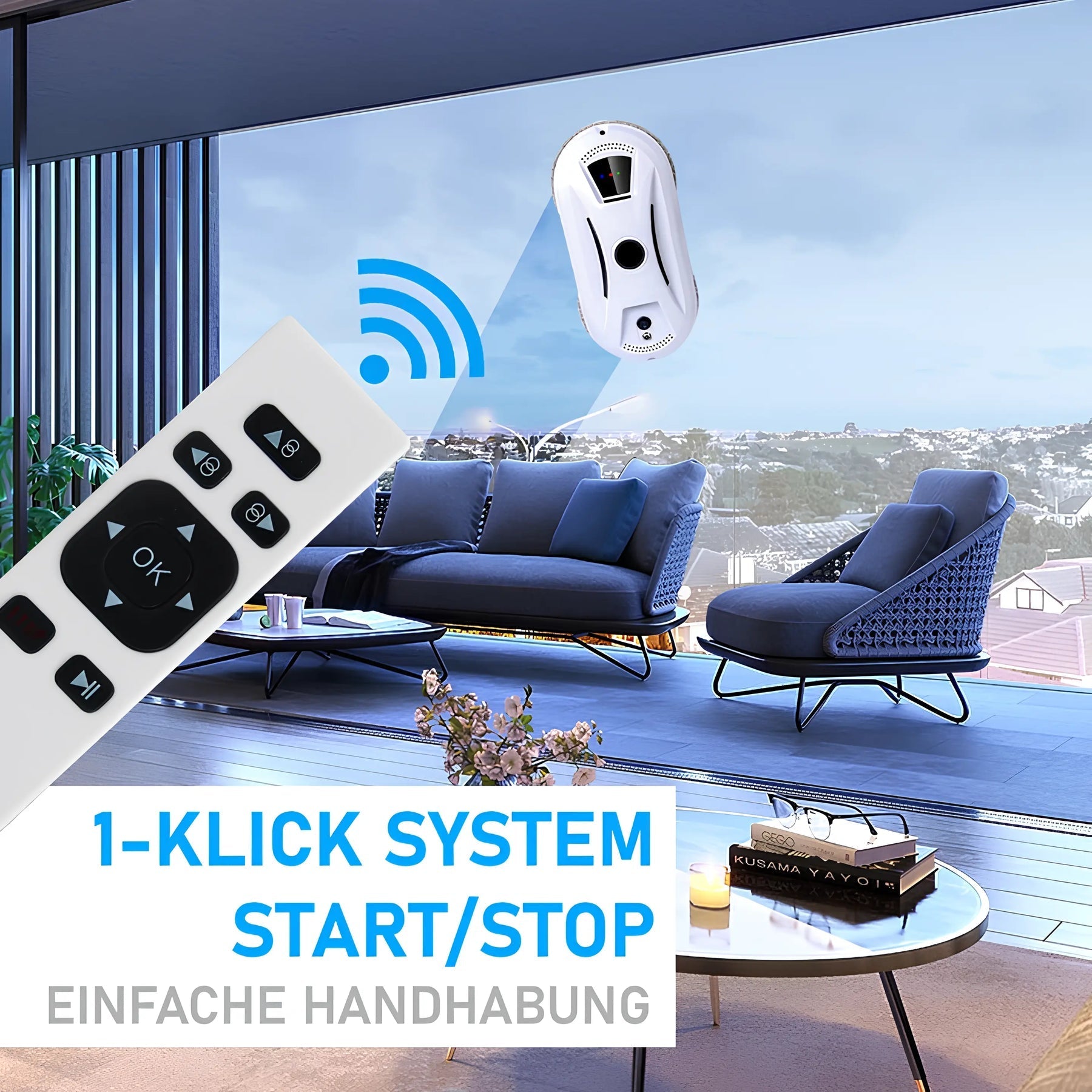 Window Cleaning Robot Pro 2.0 – Smart Robotic Cleaner