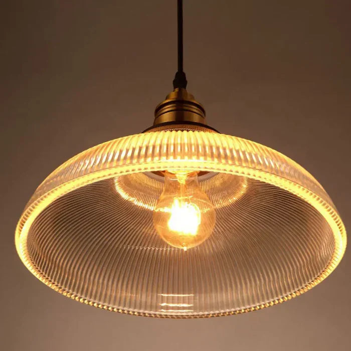 Glass Hanging Pendant Lamp – Elegant Modern Light Fixture for Home