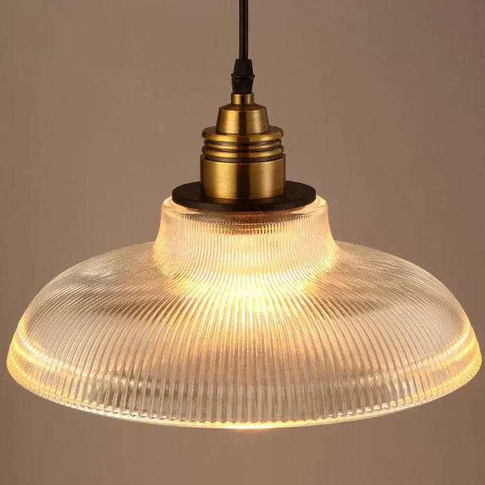 Glass Hanging Pendant Lamp – Elegant Modern Light Fixture for Home