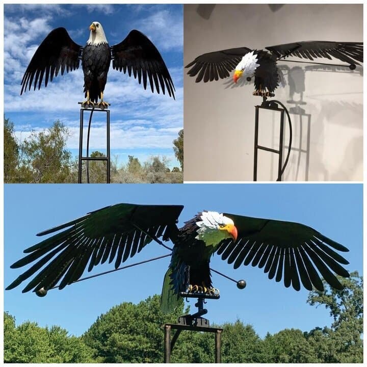 Garden Wind Spinner – Metal Outdoor Decorative Ornament