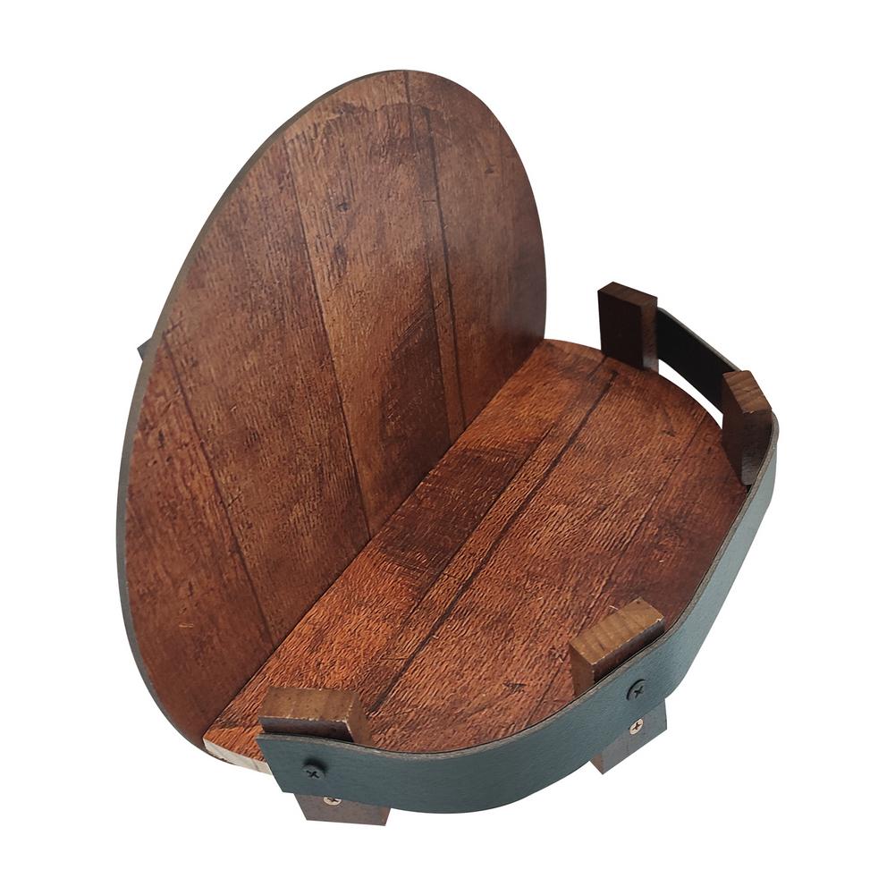 Bourbon Whiskey Barrel Shelf - Gear Elevation
