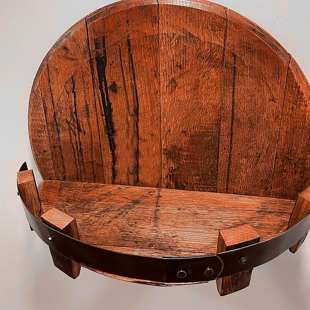 Bourbon Whiskey Barrel Shelf - Gear Elevation