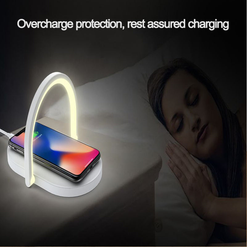 3-in-1 Wireless Charger & Lamp